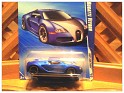 1:64 Mattel Hotwheels Bugatti  Veyron 2010 Azul